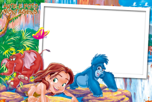 Moldura Personagens - Tarzan Moldura Personagens - Tarzan