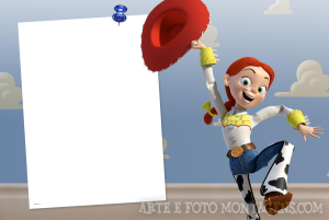 Moldura Personagens - Toy Story Jessie Moldura Personagens - Toy Story Jessie