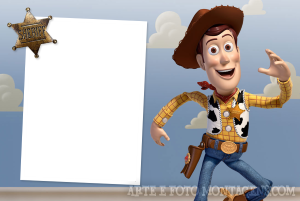 Moldura Personagens - Toy Story Woody Moldura Personagens - Toy Story Woody