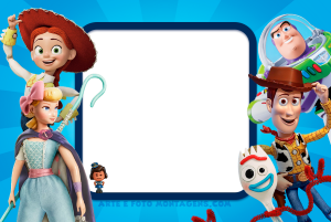 Moldura Personagens - Toy Story Moldura Personagens - Toy Story