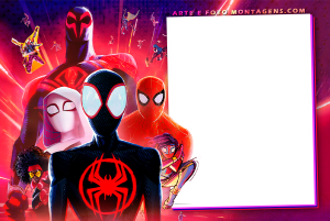 Moldura Personagens - Vingadores Homem Aranha Miles Morales Atraves Aranhaverso Moldura Personagens - Vingadores Homem Aranha Miles Morales Atraves Aranhaverso