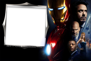 Moldura Personagens - Vingadores Homem De Ferro Ironman Moldura Personagens - Vingadores Homem De Ferro Ironman