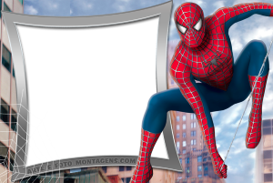 Moldura Personagens - Vingadores Homen Aranha Spiderman Moldura Personagens - Vingadores Homen Aranha Spiderman