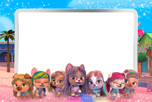 Moldura Personagens - Vip Pets Moldura Personagens - Vip Pets