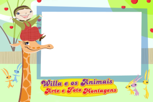 Moldura Personagens - Willa Eosanimais Moldura Personagens - Willa Eosanimais