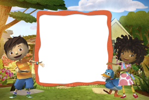 Moldura Personagens - Zack E Quack Moldura Personagens - Zack E Quack