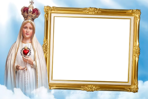 Moldura Religiosa - Nossa Senhora De Fatima Moldura Religiosa - Nossa Senhora De Fatima