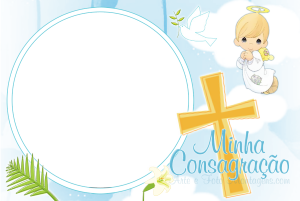 Moldura Religiosa - Batizado Anjo Moldura Religiosa - Batizado Anjo