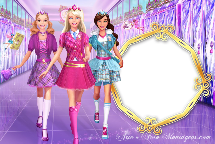 Personagens - Barbie Escola De Princesas