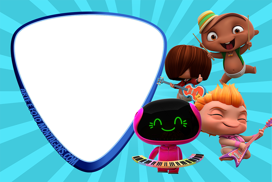 Personagens - Mini Beat Power Rockers
