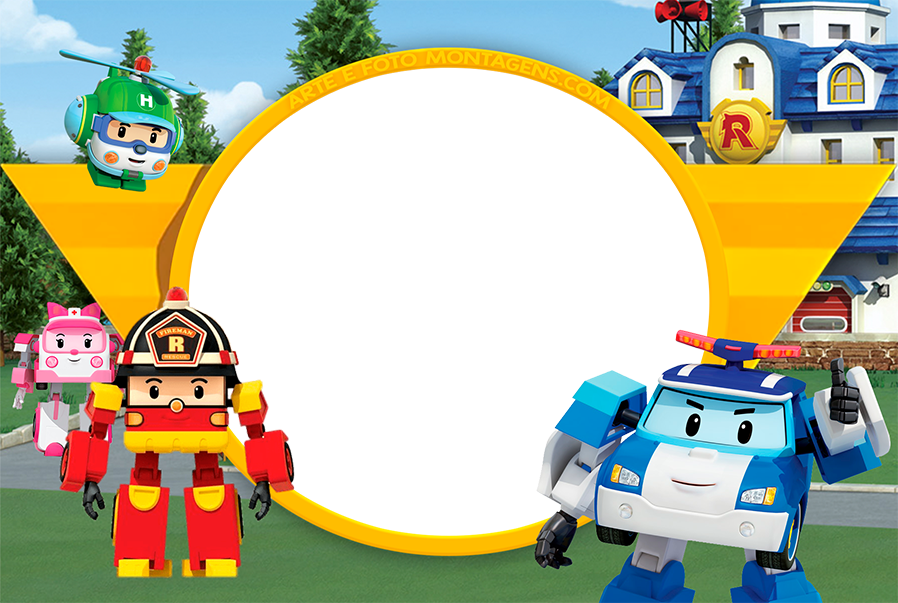 Personagens - Robocar Poli Personagens - Robocar Poli