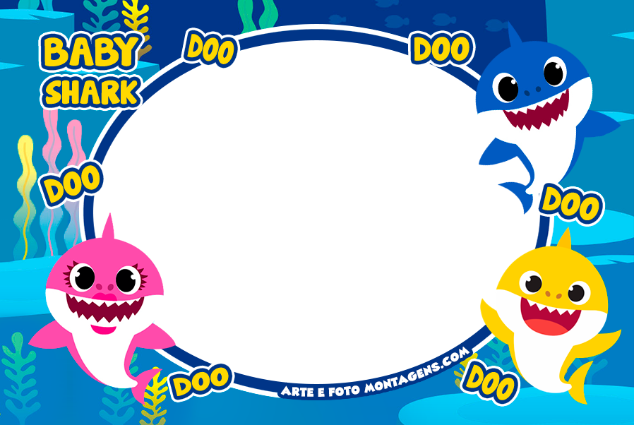 Personagens - Baby Shark Familia