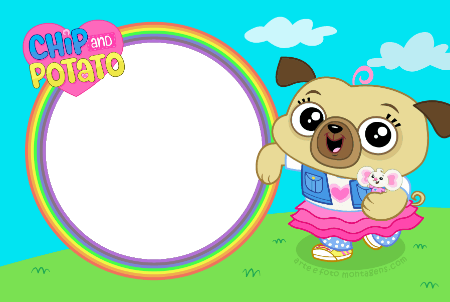 Personagens - Chip E Potato Personagens - Chip E Potato