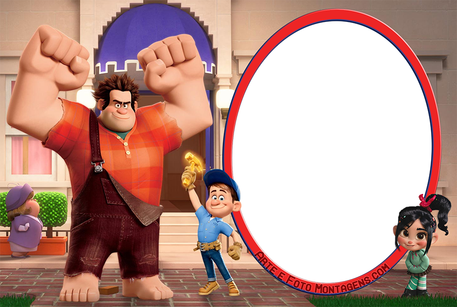 Personagens - Detona Ralph_wreckit Ralph Personagens - Detona Ralph_wreckit Ralph