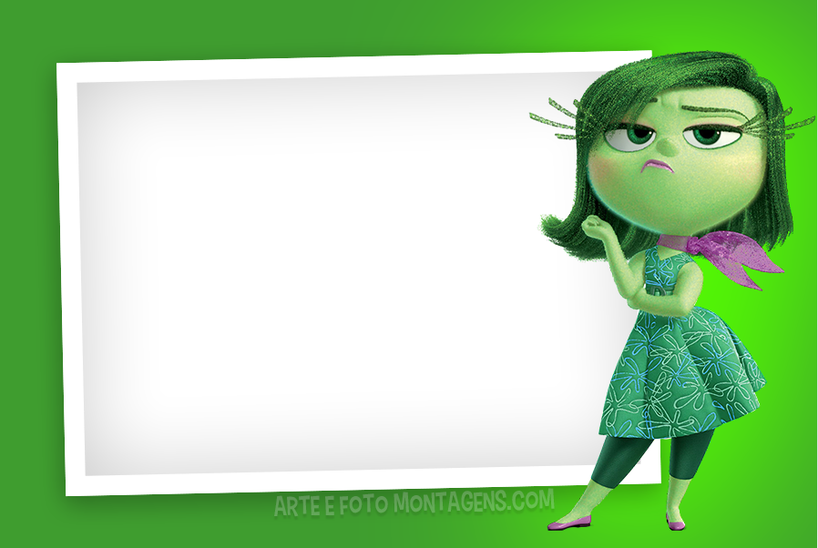 Personagens - Divertidamente Nojinho Disgust