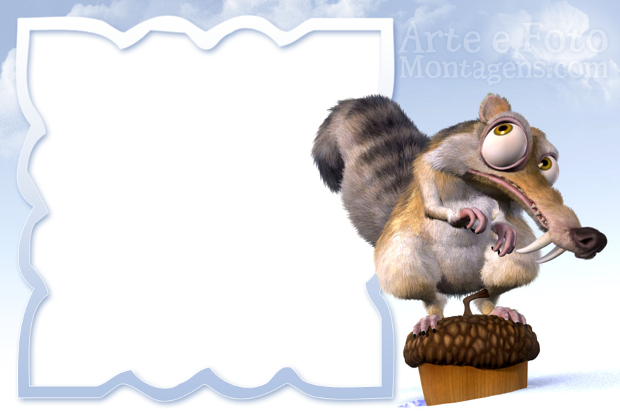 Personagens - Era Do Gelo Scrat Esquilo