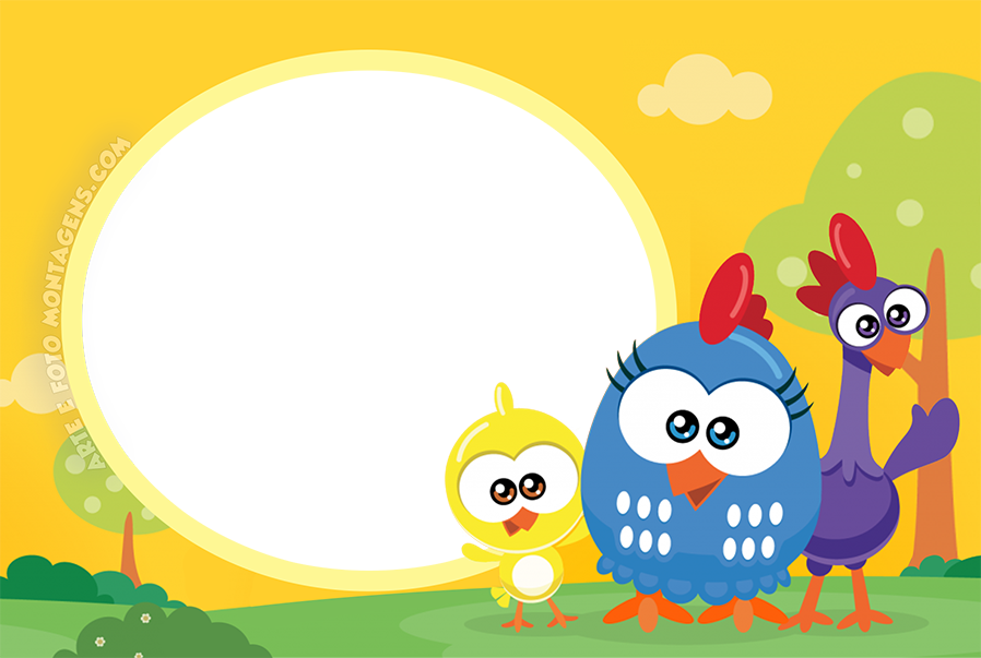 Personagens - Galinha Pintadinha Baby 1