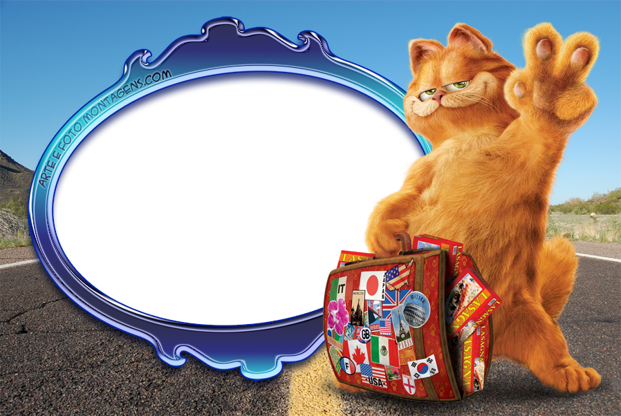Personagens - Garfield Estrada Viagem Personagens - Garfield Estrada Viagem