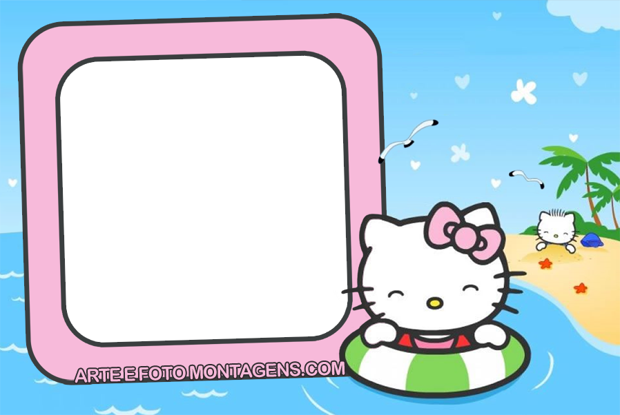 Personagens - Hello Kitty Praia Ferias Personagens - Hello Kitty Praia Ferias