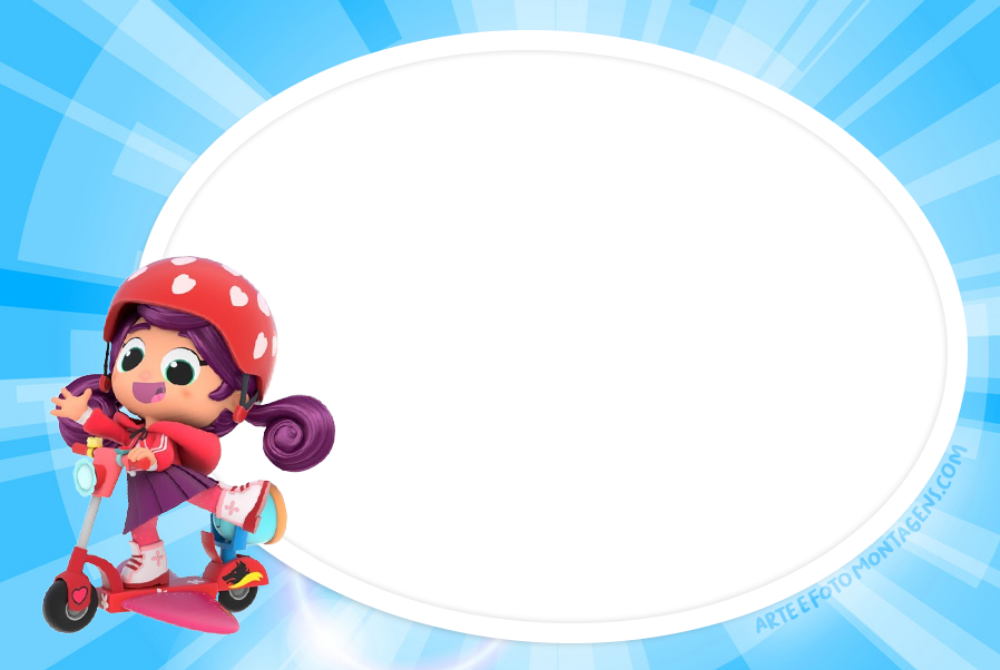 Personagens - Increditales Ruby Patinete
