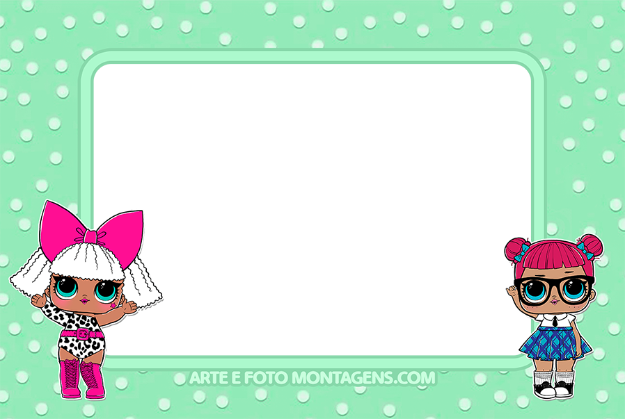 Personagens - Lol Surprise Verde
