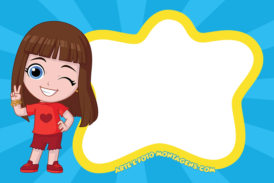 Personagens - Luccas Neto E Giovanna