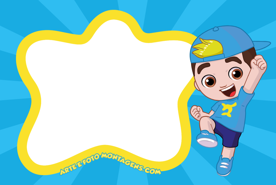 Moldura Digital Gratuita - Personagens