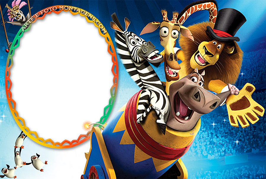Personagens - Madagascar Circo