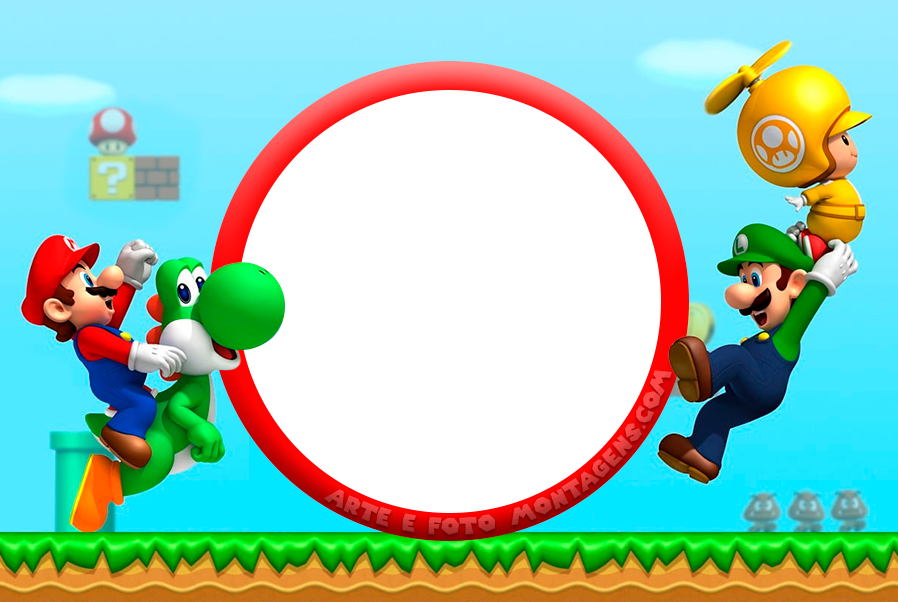 Personagens - Mario Super Personagens - Mario Super