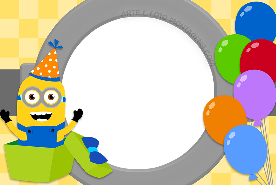 Personagens - Meu Malvado Favorito Minions Aniversario Presente
