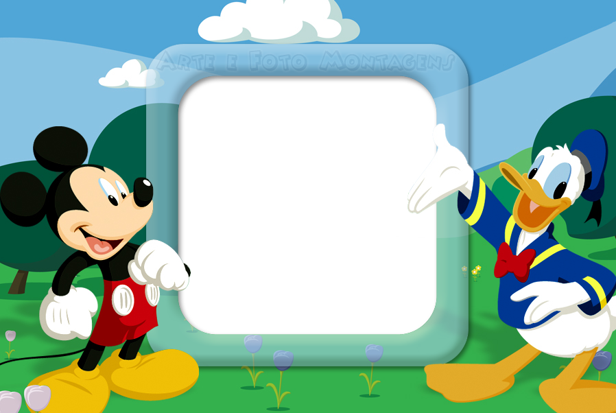 Personagens - Mickey Pato Donald