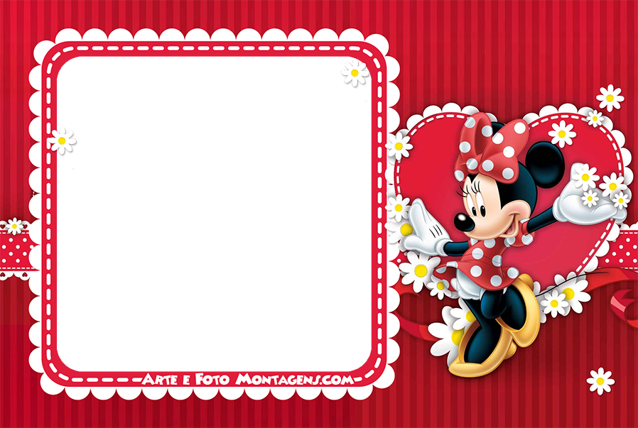 Personagens - Mickey_minnie Vermelha Flores Personagens - Mickey_minnie Vermelha Flores