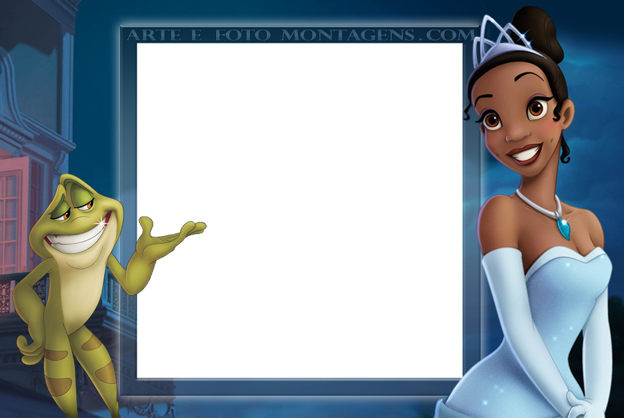 Personagens - Princesa E O Sapo
