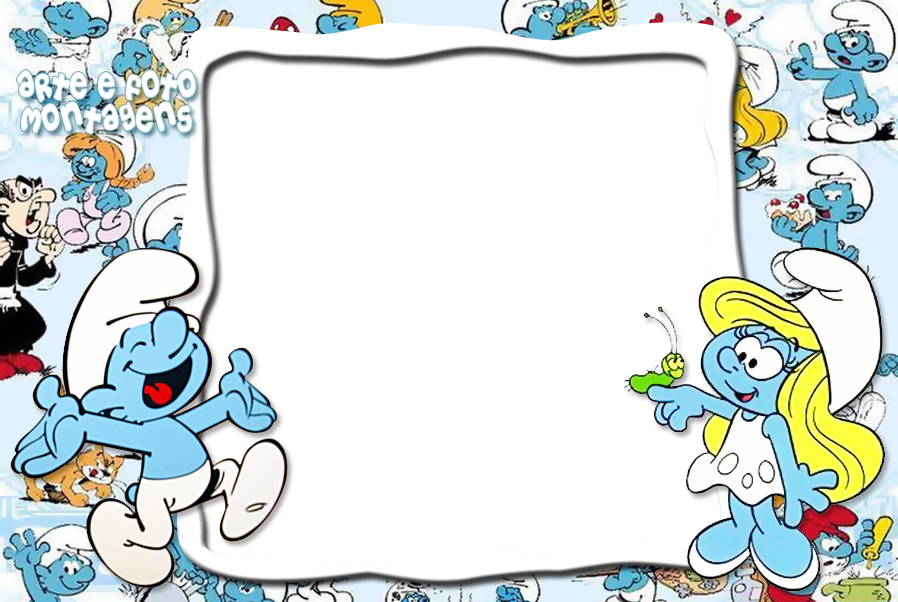 Personagens - Smurfs Desenho