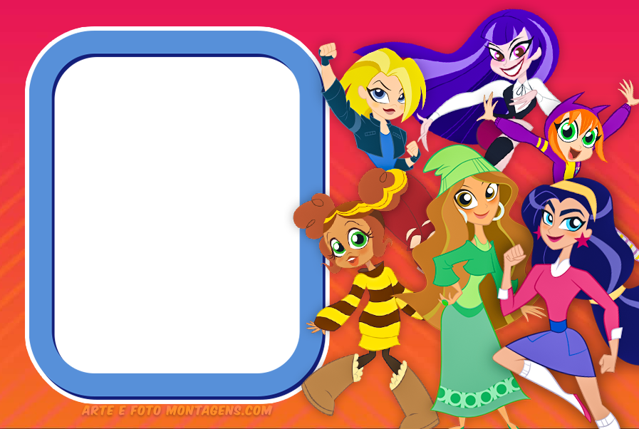 Personagens - Super Hero Girls 1
