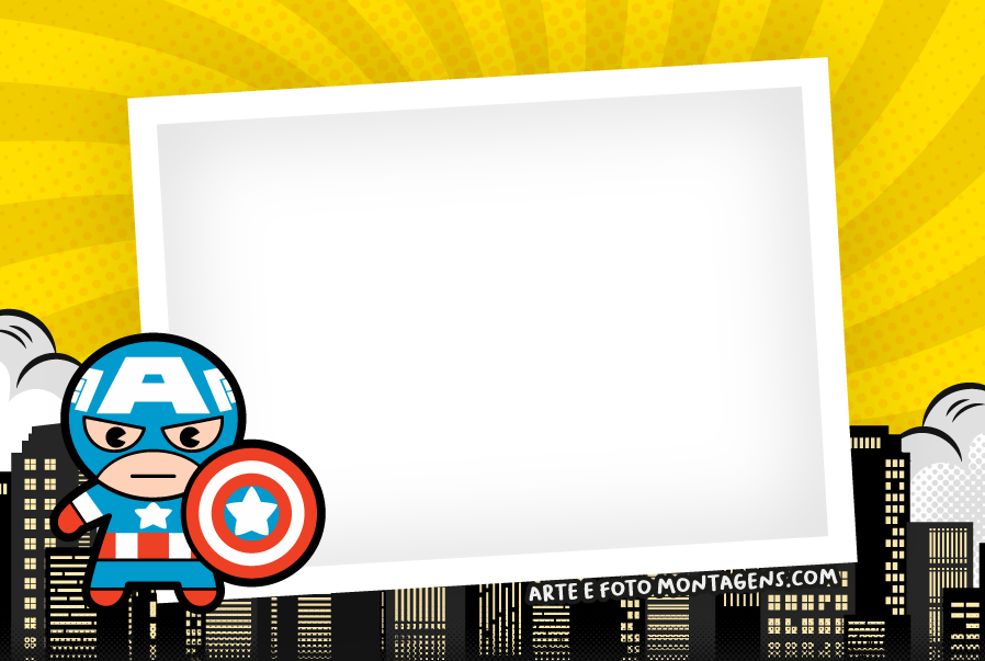 Personagens - Vingadores_capitao America_mini Baby Personagens - Vingadores_capitao America_mini Baby