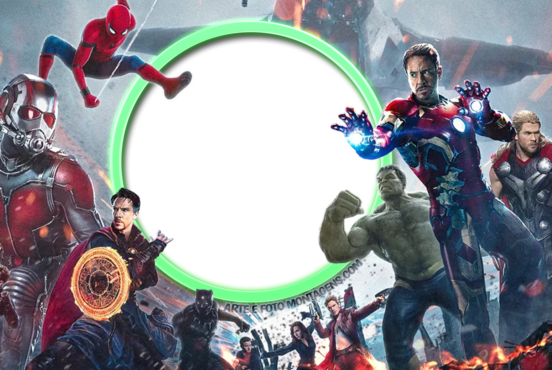 Personagens - Vingadores Guerrainfinita