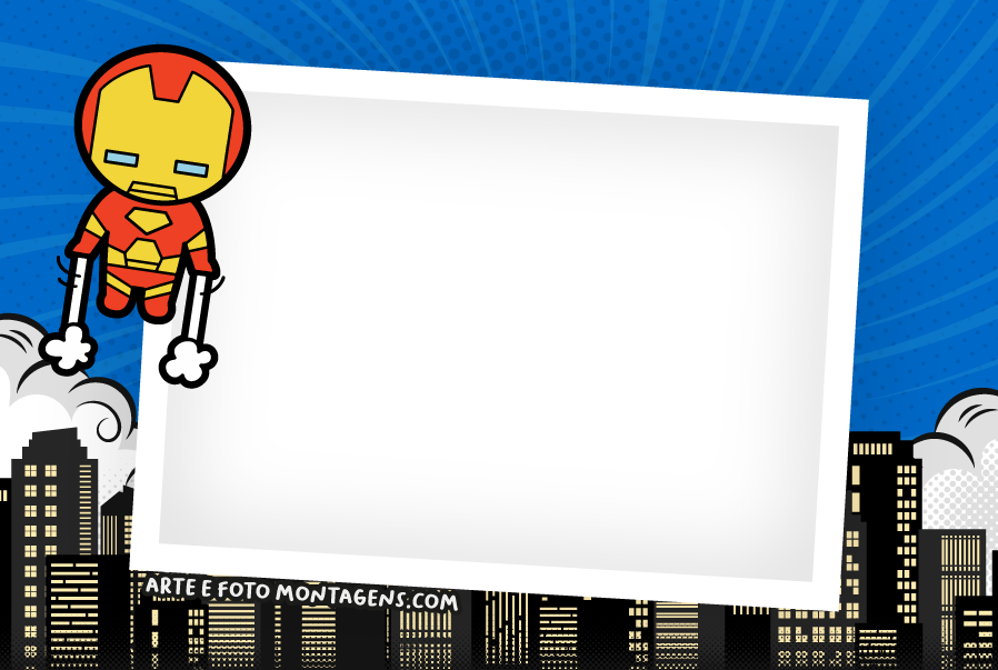 Personagens - Vingadores Homem De Ferro Mini Baby