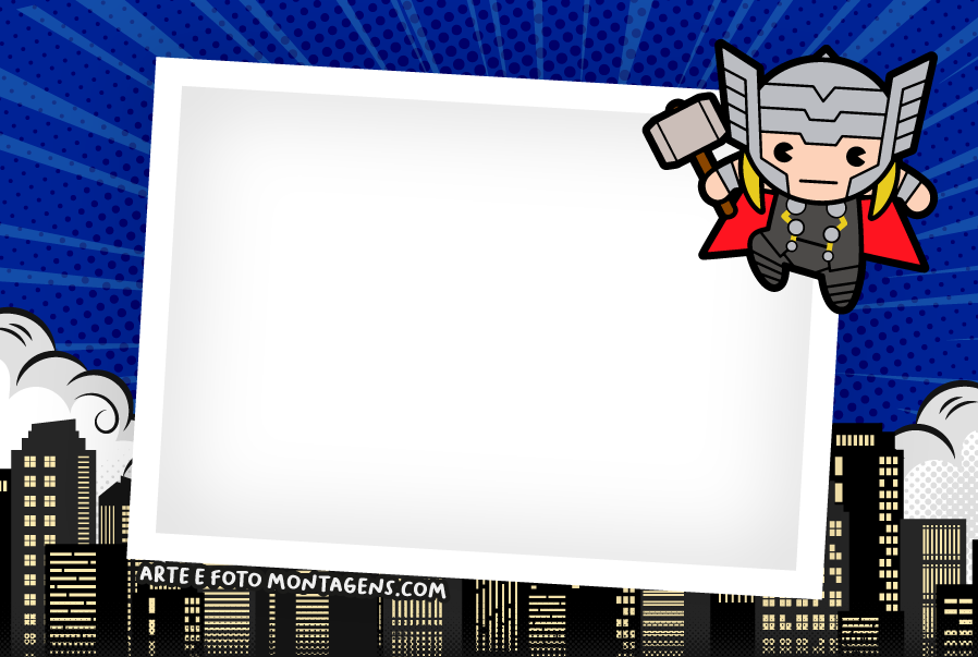 Personagens - Vingadores Thor Mini Baby