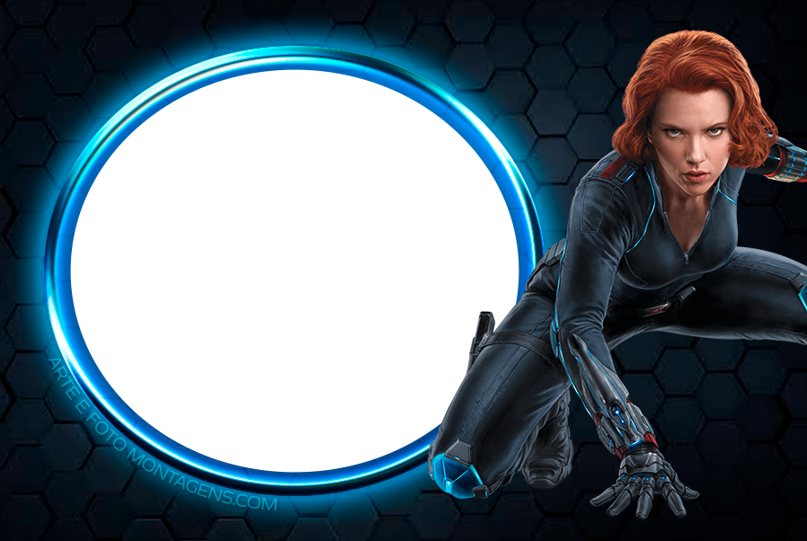 Personagens - Vingadores Viuva Negra Black Widow